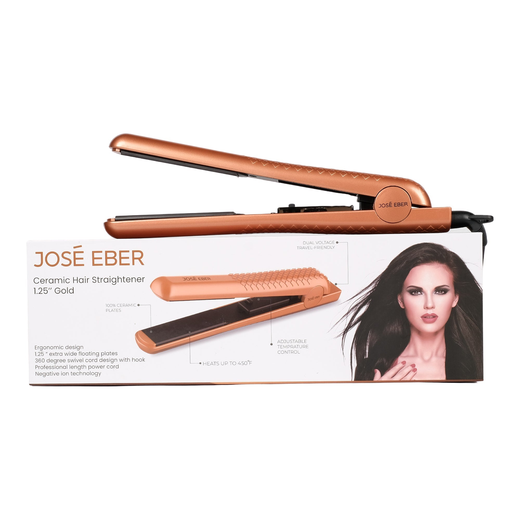 Ceramic Flat Best Straight Iron For Hair Silk Master Solid Ceramic