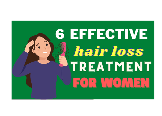 6 Effective Hair Loss Treatment Options for Women - Couture Hair Pro - Couture Hair Pro