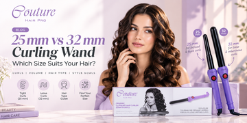 25 mm vs 32 mm Curling Wand: Which Size Suits Your Hair?