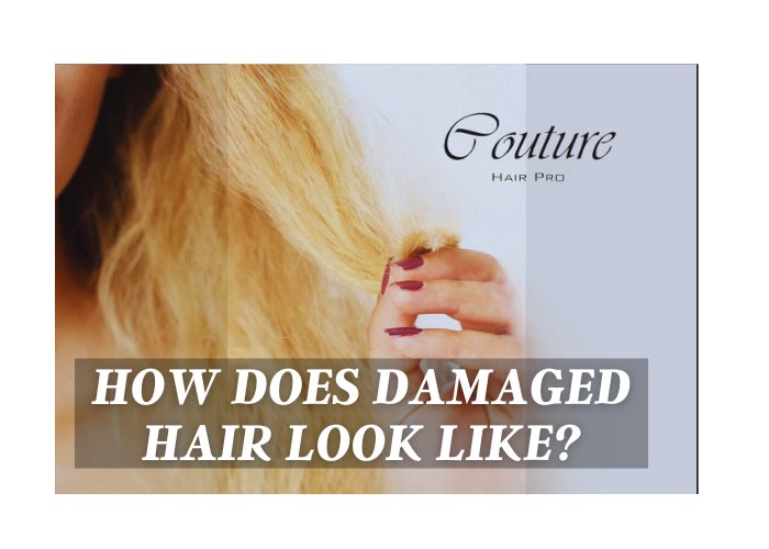 What Does Damaged Hair Look Like? Tips for Prevention and Treatment - Couture Hair Pro