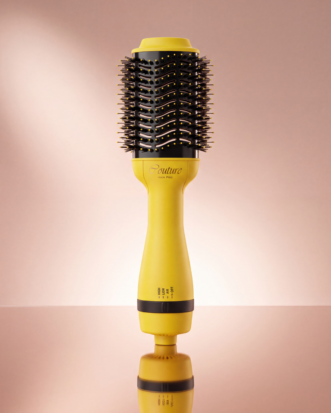 Couture Hair Pro 3-in-1 Yellow - Hair Styler &  Hot Air Brush