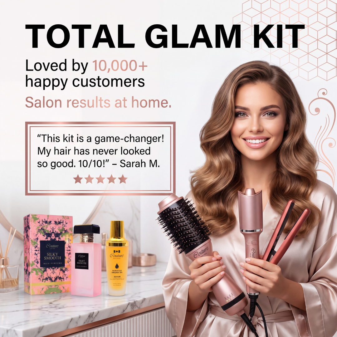 Total Glam Kit - Hair Styling Kit | Couture Hair Pro