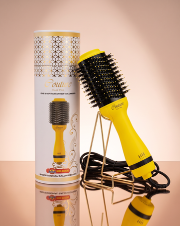 Couture Hair Pro 3-in-1 Yellow - Hair Styler &  Hot Air Brush
