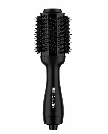 American Tek- Hot Air Brush | 4-in-1 - Hair Styler & Dryer