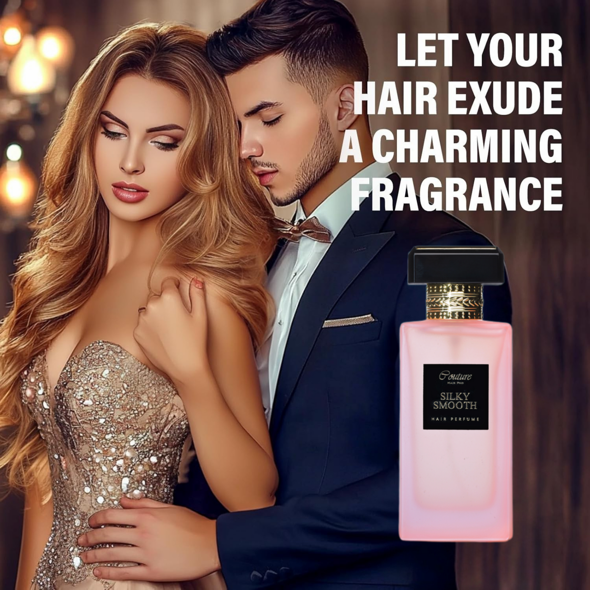 Couture Hair Pro Silky Smooth Hair Perfume product image showcasing premium packaging and professional design.