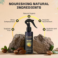 Heat protection Serum Infused with Biotin, Keratin and Argan Oil - Sulfate & Paraben Free - For All Types Including Curly, Dry and Oily Hair (Heat Protection Serum) - Couture Hair Pro