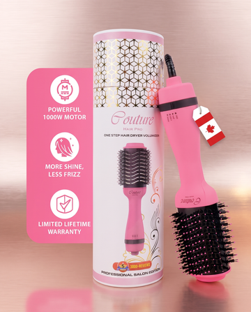 Pink Neon - Hair Styler & Hot Air Brush | 3-in-1 Tool