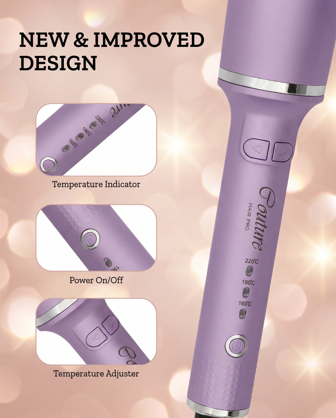 Couture Hair Pro Automatic - Hair Curler - Lavender
