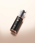Couture Hair Pro cordless automatic hair curler in black and rose gold with clear chamber cap