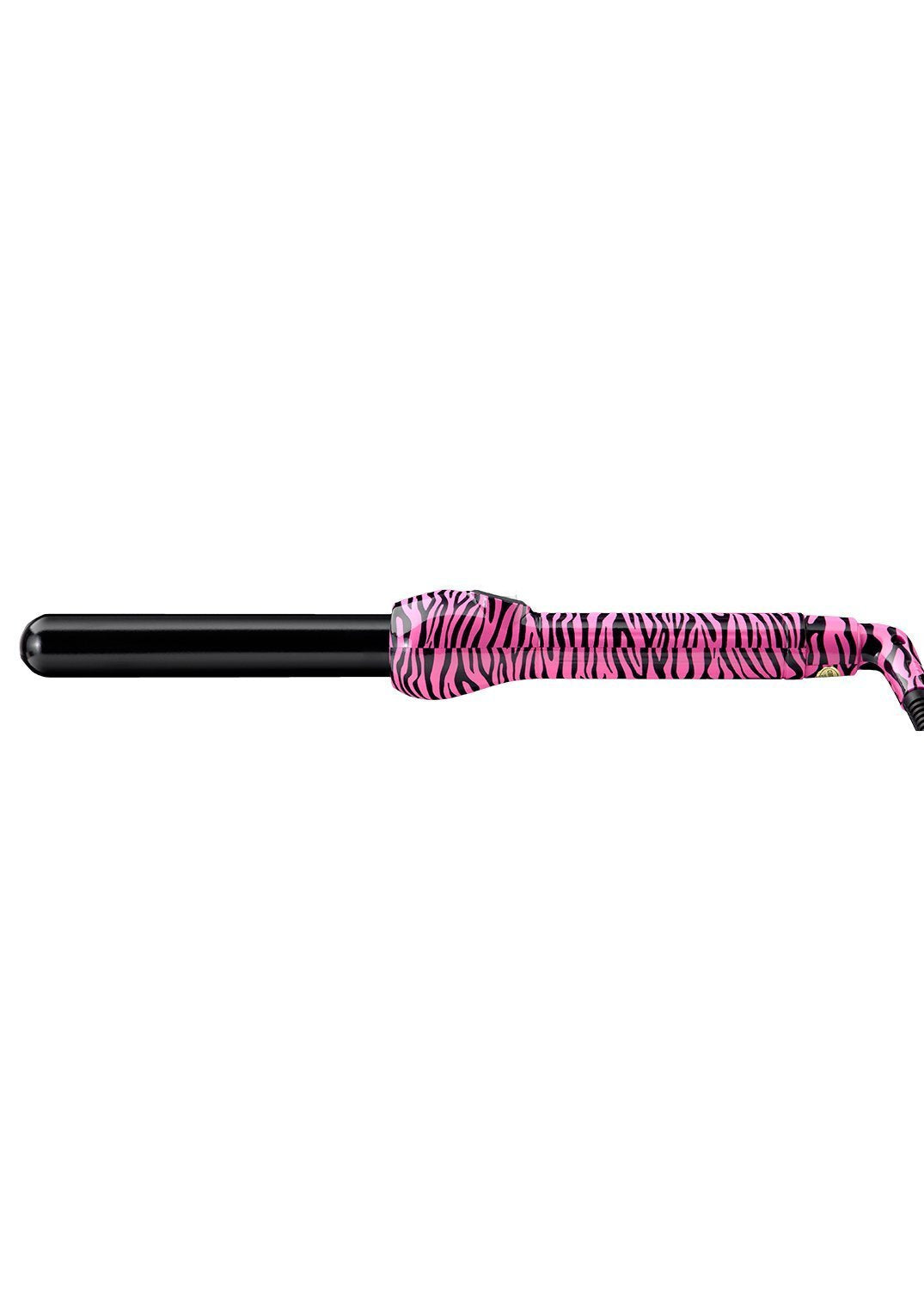 Pink Zebra Curling Iron by Jose Eber showcasing a unique design and professional styling performance