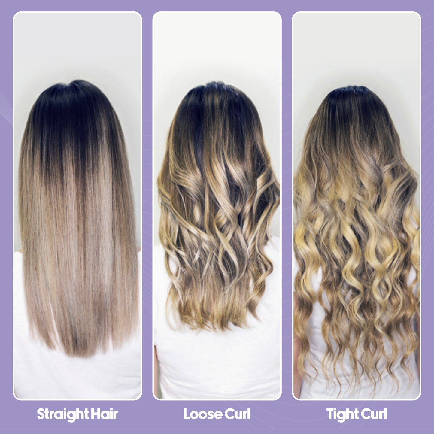 American Tek Hair Curler 25 MM - Lavender - Couture Hair Pro