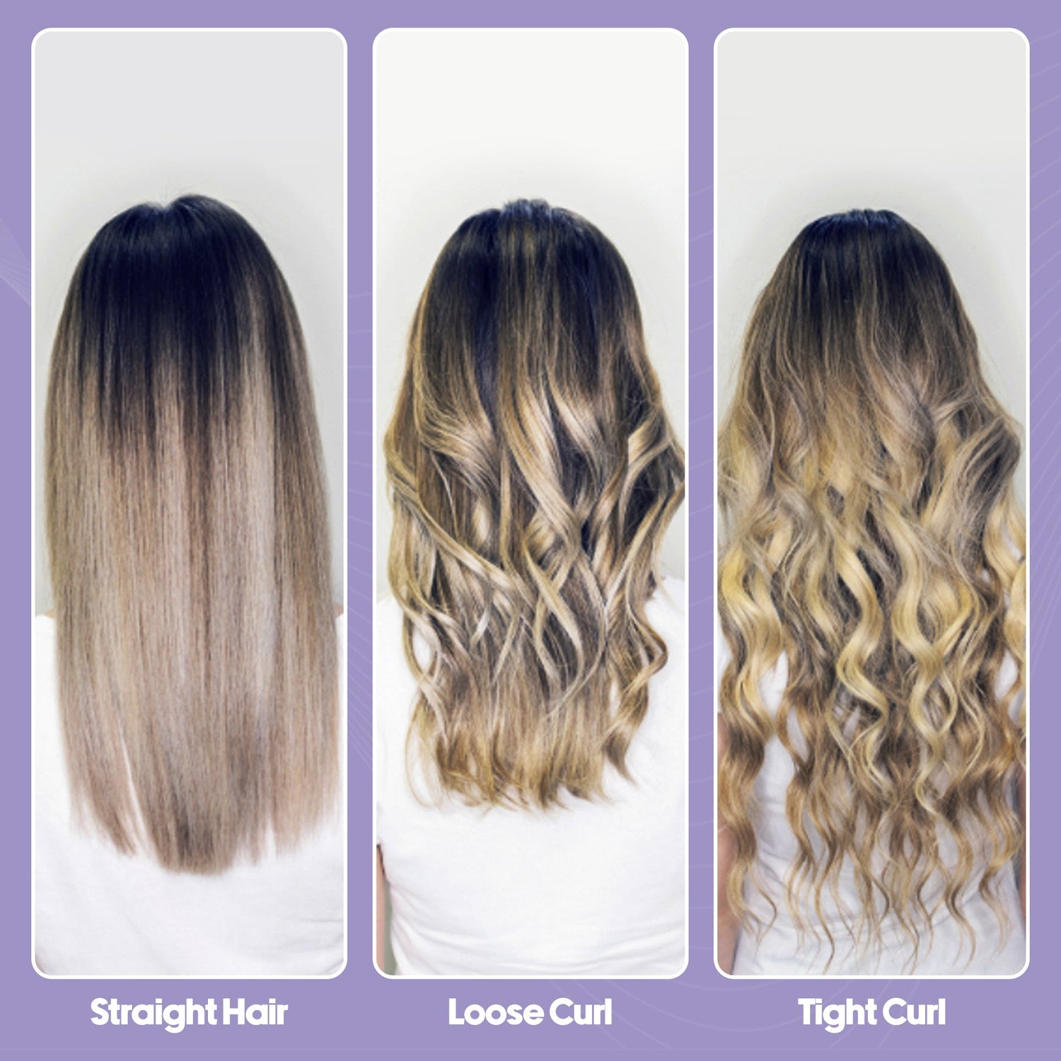 American Tek Hair Curler 25 MM - Lavender - Couture Hair Pro