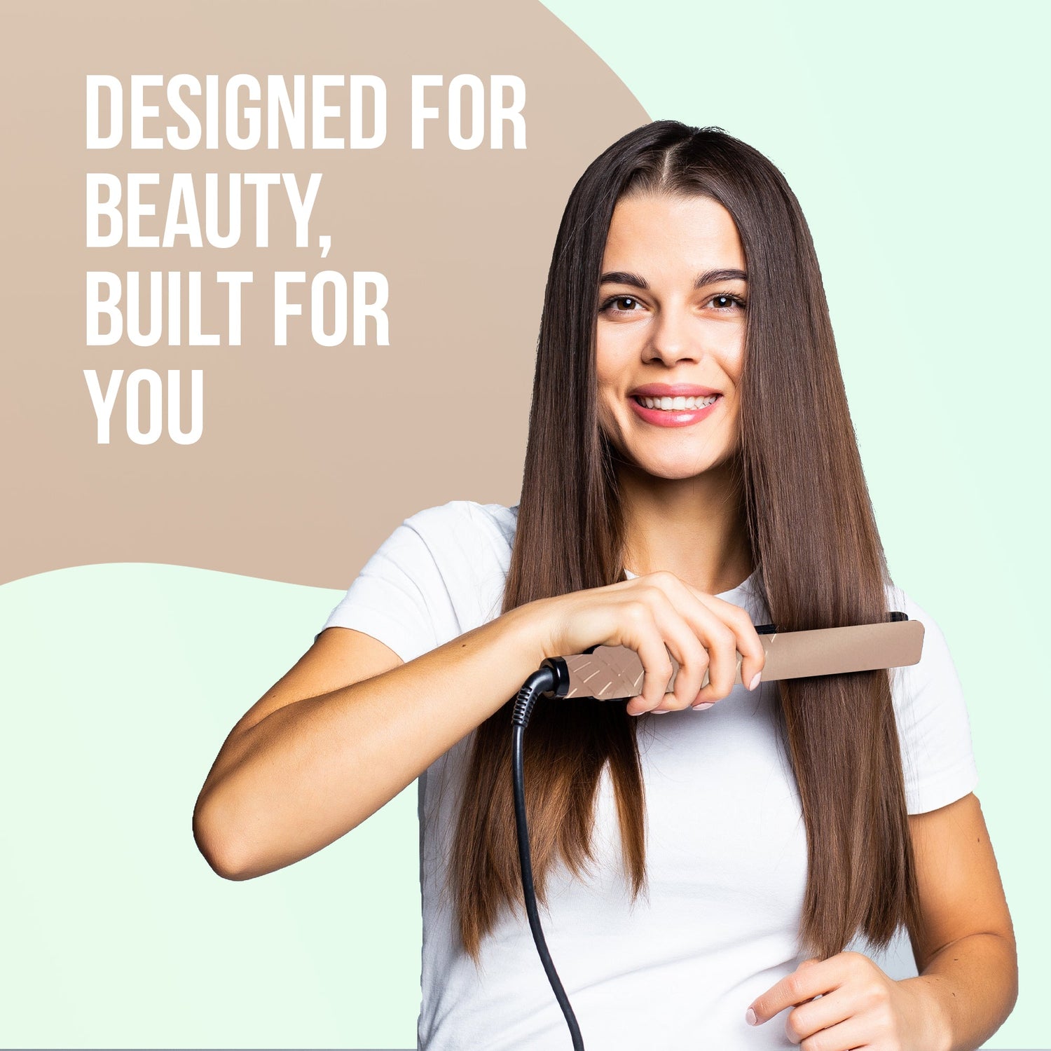 American Tek Hair Straightener 1.25'' Rosegold - Couture Hair Pro
