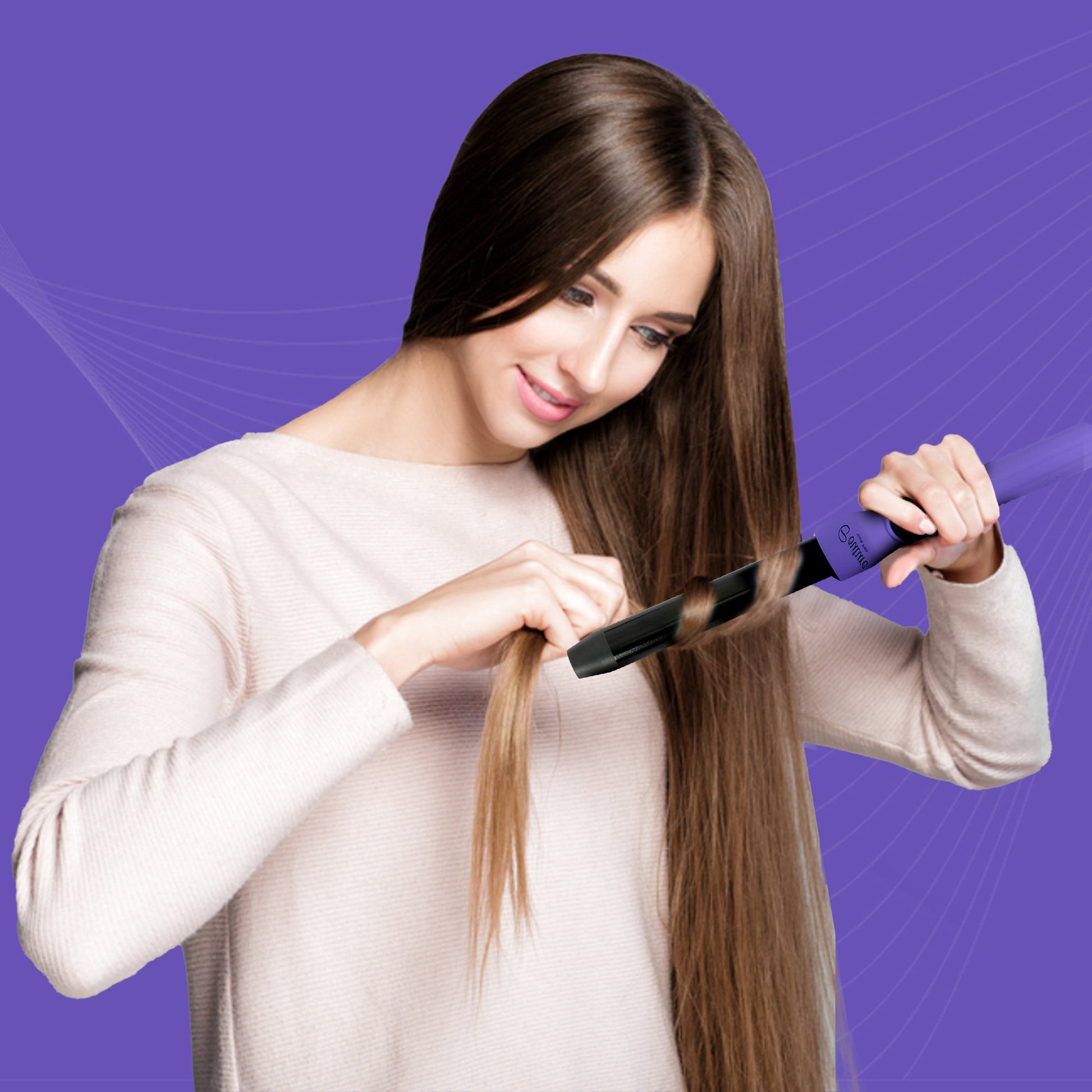 Couture Hair Pro Hair Curler Beverly Hills Limited Edition - Purple - Couture Hair Pro