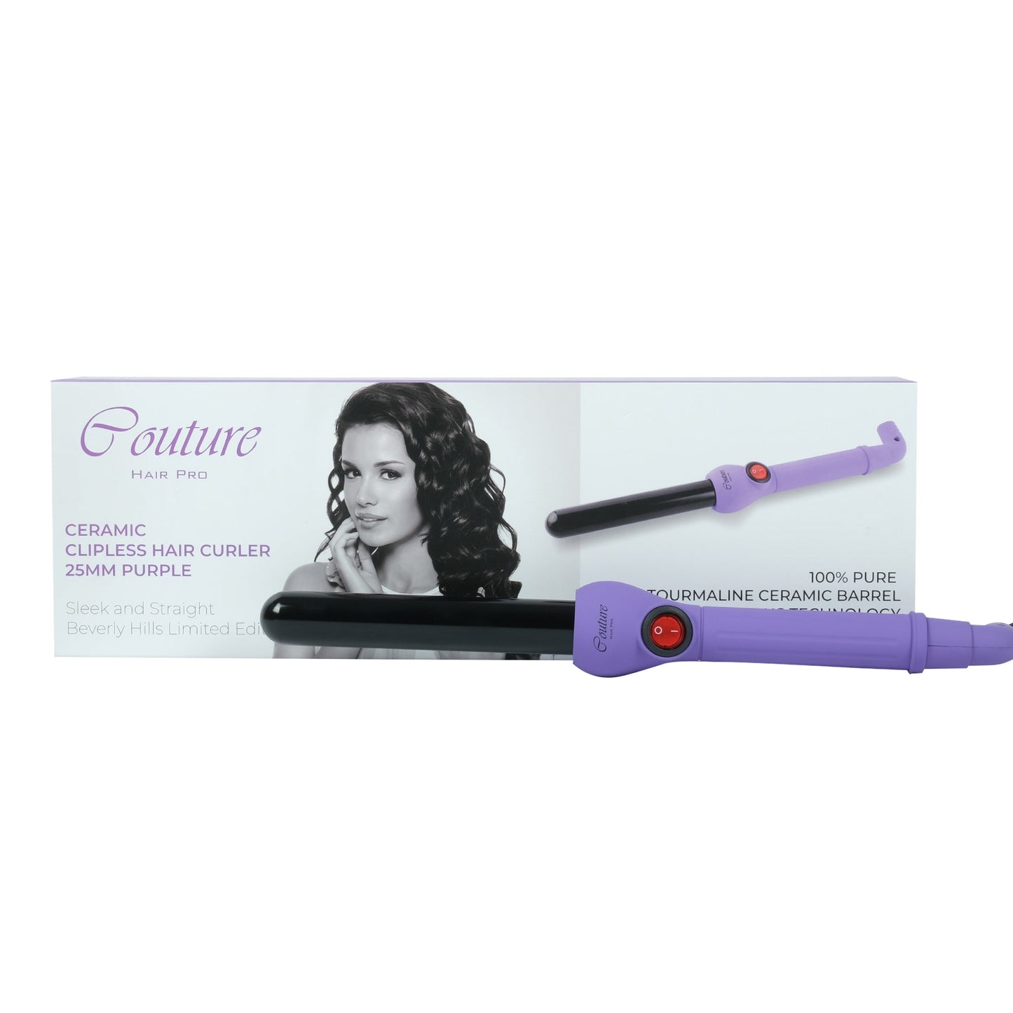 Couture Hair Pro Hair Curler Beverly Hills Limited Edition - Purple - Couture Hair Pro