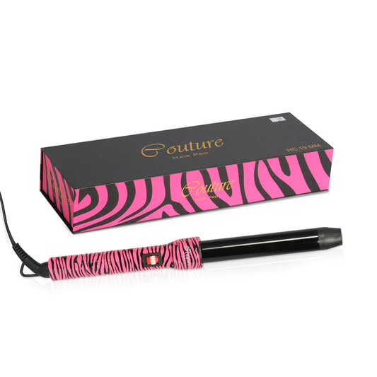Couture Hair Pro Hair Curler Classic 25 MM - Pink Zebra - Couture Hair Pro