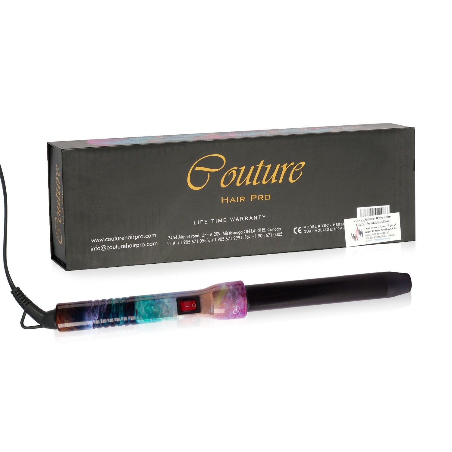 Couture Hair Pro Hair Curler Classic 25 MM - Universe - Couture Hair Pro