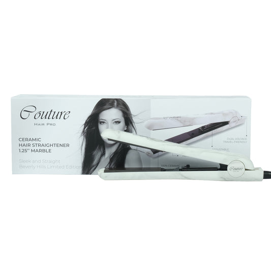 Couture Hair Pro Hair Straightener 1.25'' Beverly Hills Limited Edition - Marble - Couture Hair Pro