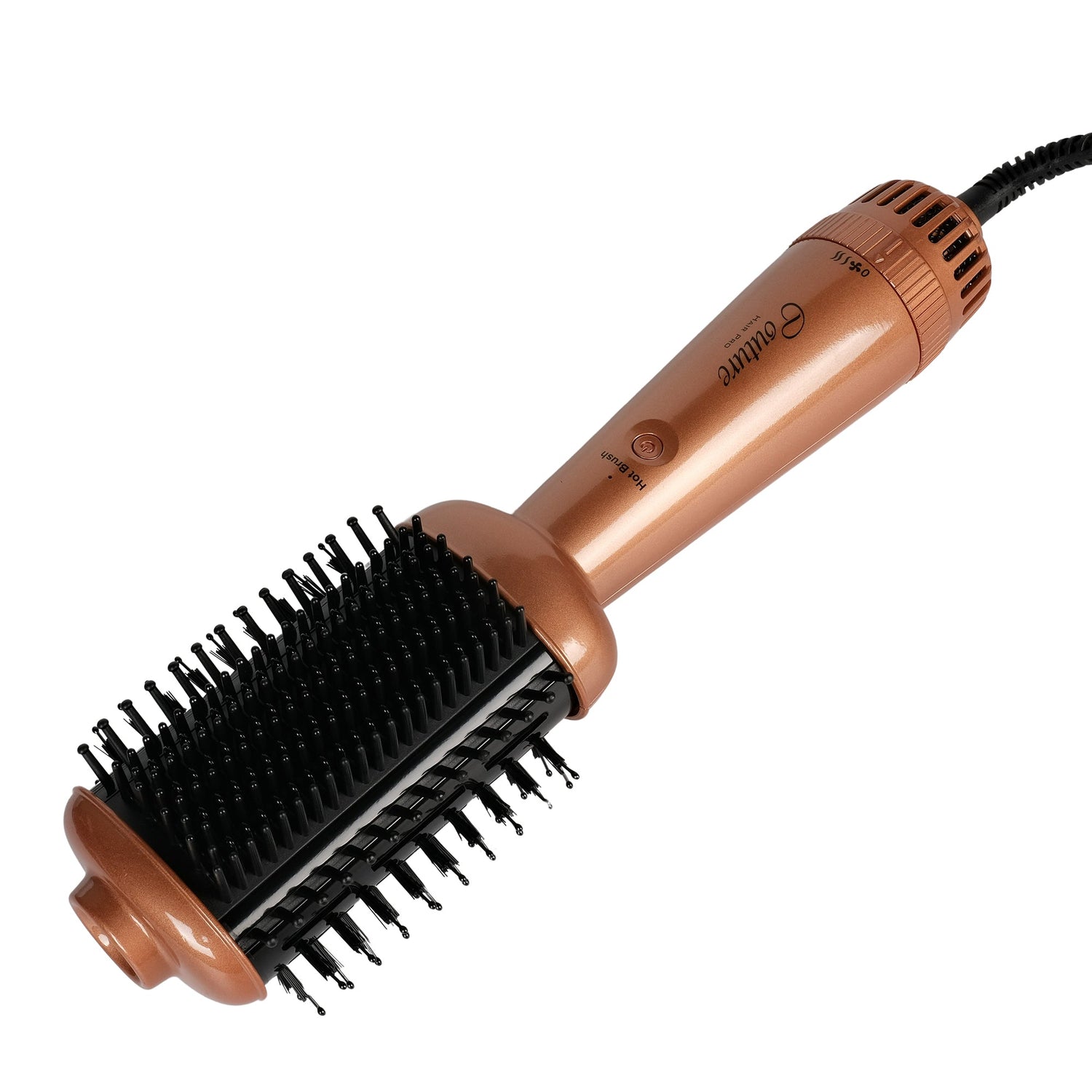Couture Hair Pro One Step Hot Air Brush Ceramic - Oval Brush as Hair Dryer, Vloumizer and Straightener - Hair styler with Negative Ionic - Premium Canadian Quality - Couture Hair Pro