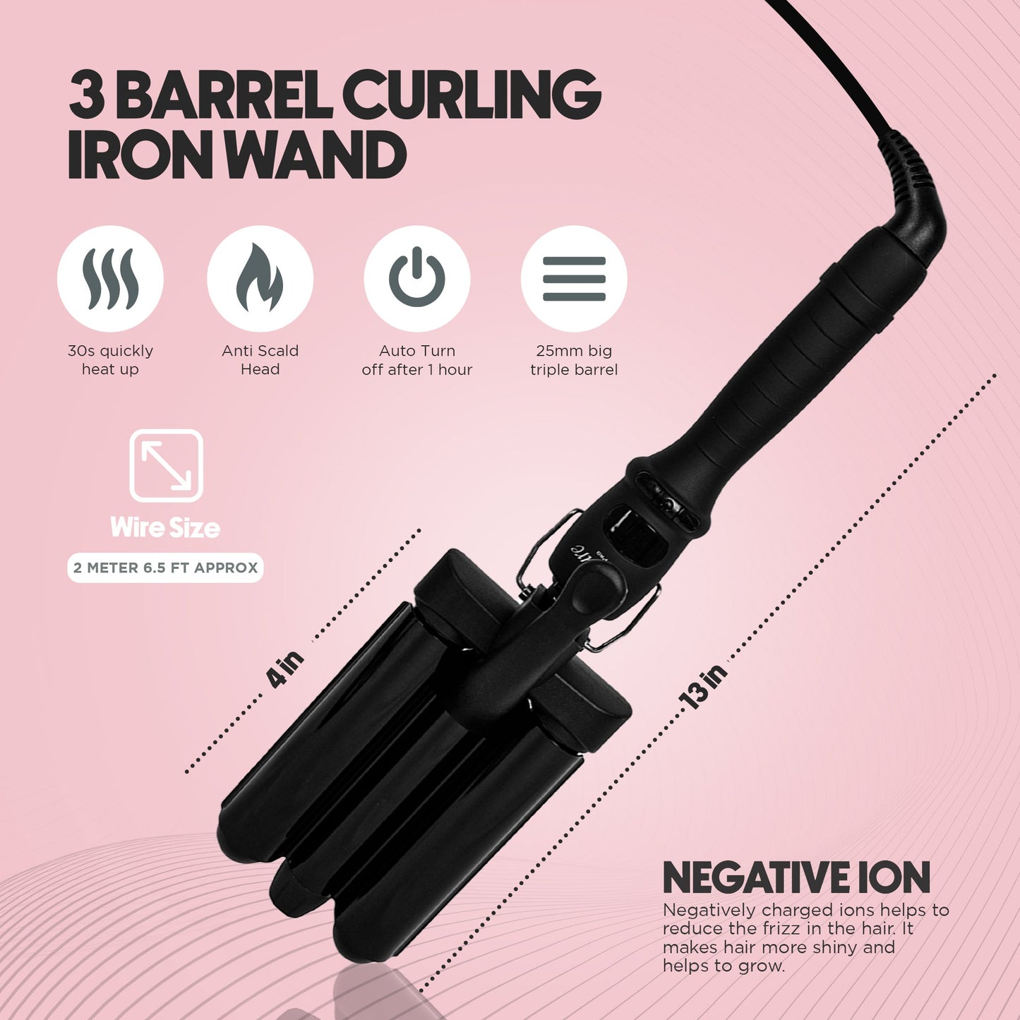 Couture Hair Pro Wave Styler - Deep Waves- Bed Head Wave Styler - Couture Hair Pro