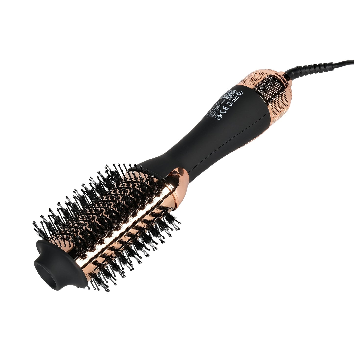 Jose Eber Hot Air Brush - 4-in-1 Hair Volumizer, Dryer, Smoother and Straightner - Dual Voltage & 1300 Watts - One Step Hair Styler and Volumizer for Drying Straightening Curling Volumizing - Couture Hair Pro
