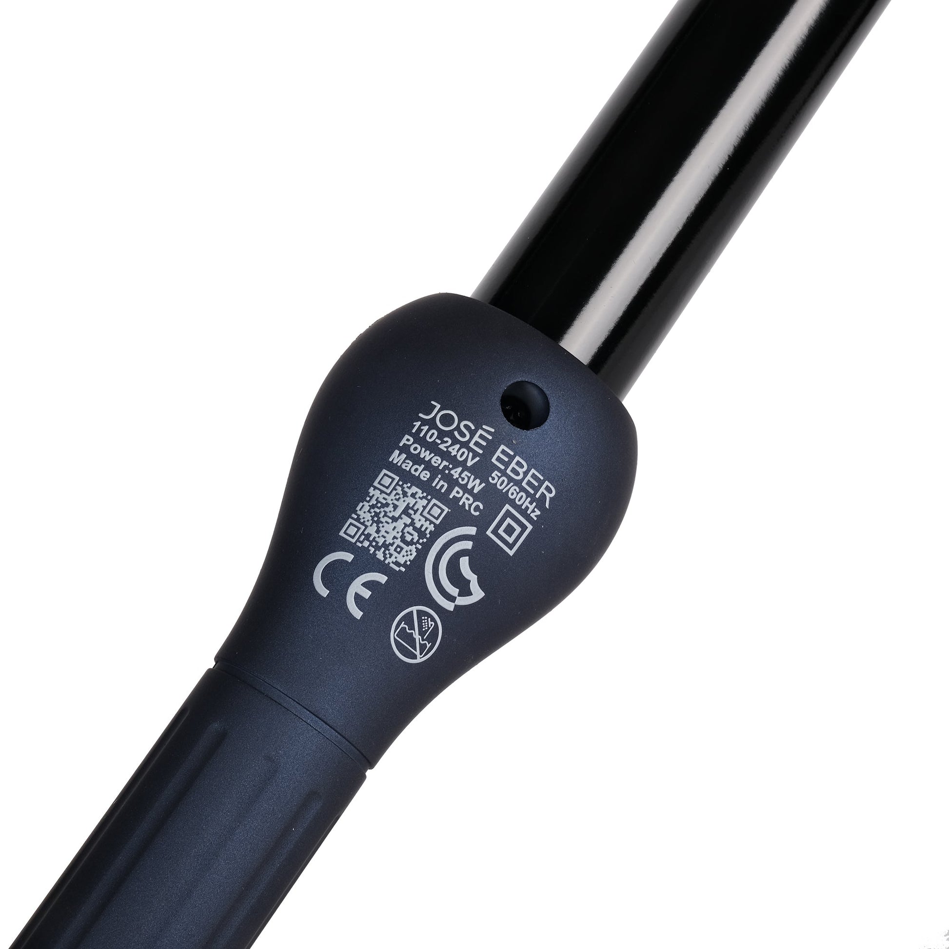 Jose Eber Pro Style 25mm Clipless Ceramic Curling Iron - Long Lasting and Shiny Curls - Blue - Couture Hair Pro