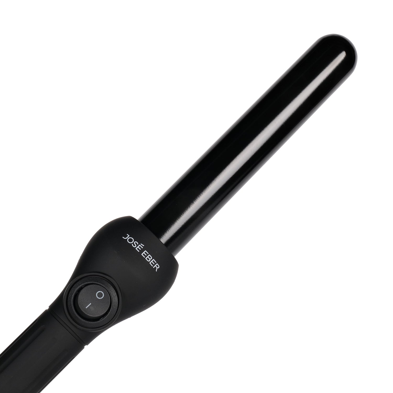 Jose Eber ProStyle 25mm Clipless Ceramic Curling Iron - Long Lasting and Shiny Curls - Black - Couture Hair Pro