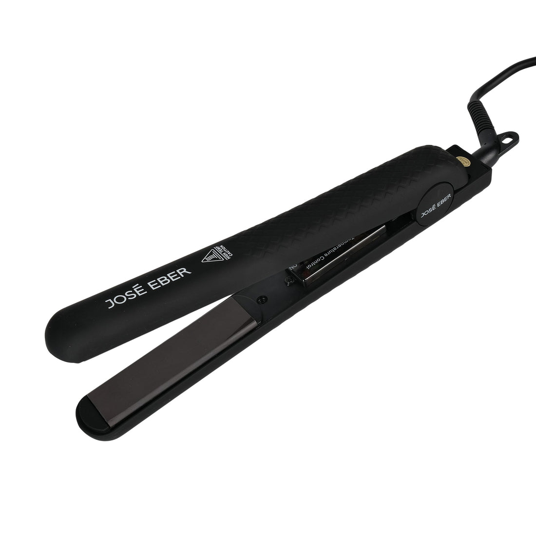 Jose Eber Pure Ceramic Flat Iron - Premium Hair Straightener for Salon Quality Results - Black - Couture Hair Pro