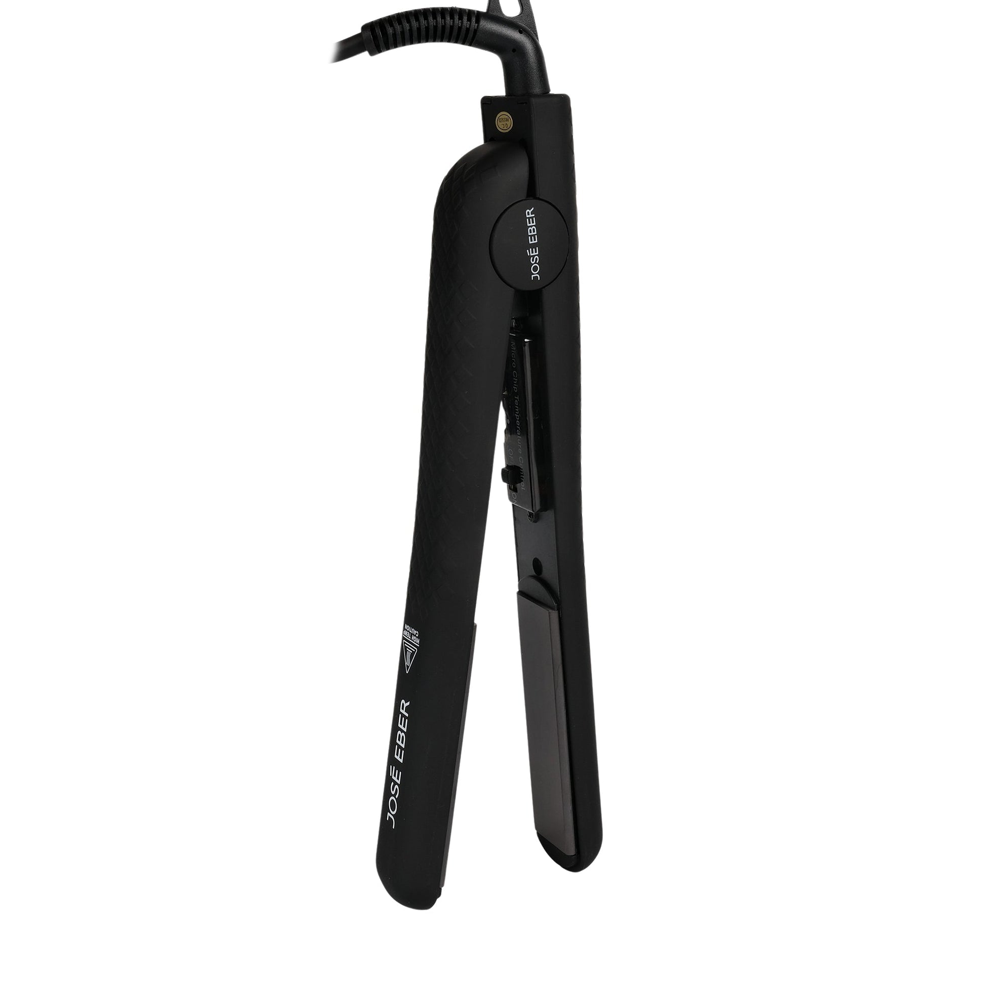 Jose Eber Pure Ceramic Flat Iron - Premium Hair Straightener for Salon Quality Results - Black - Couture Hair Pro