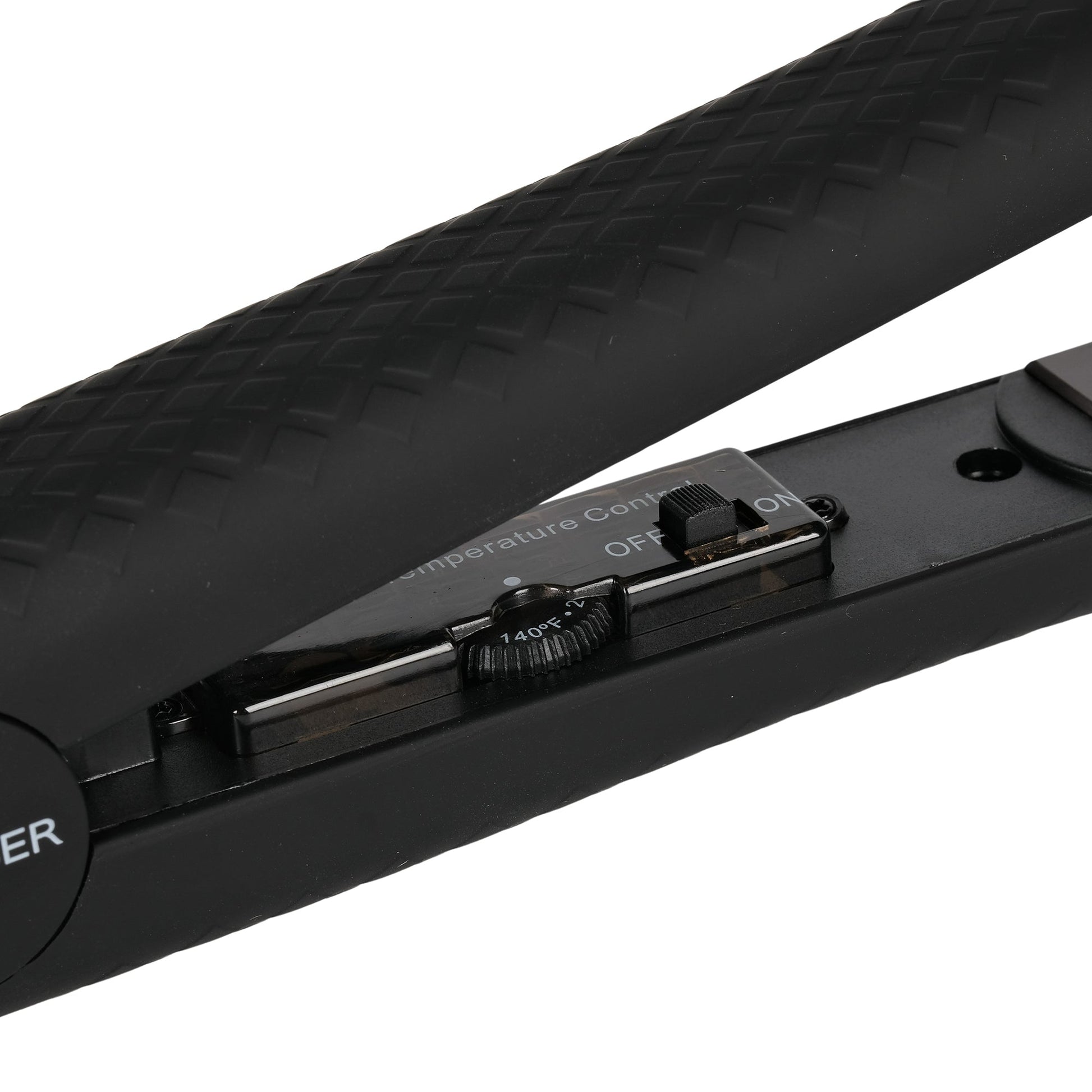 Jose Eber Pure Ceramic Flat Iron - Premium Hair Straightener for Salon Quality Results - Black - Couture Hair Pro