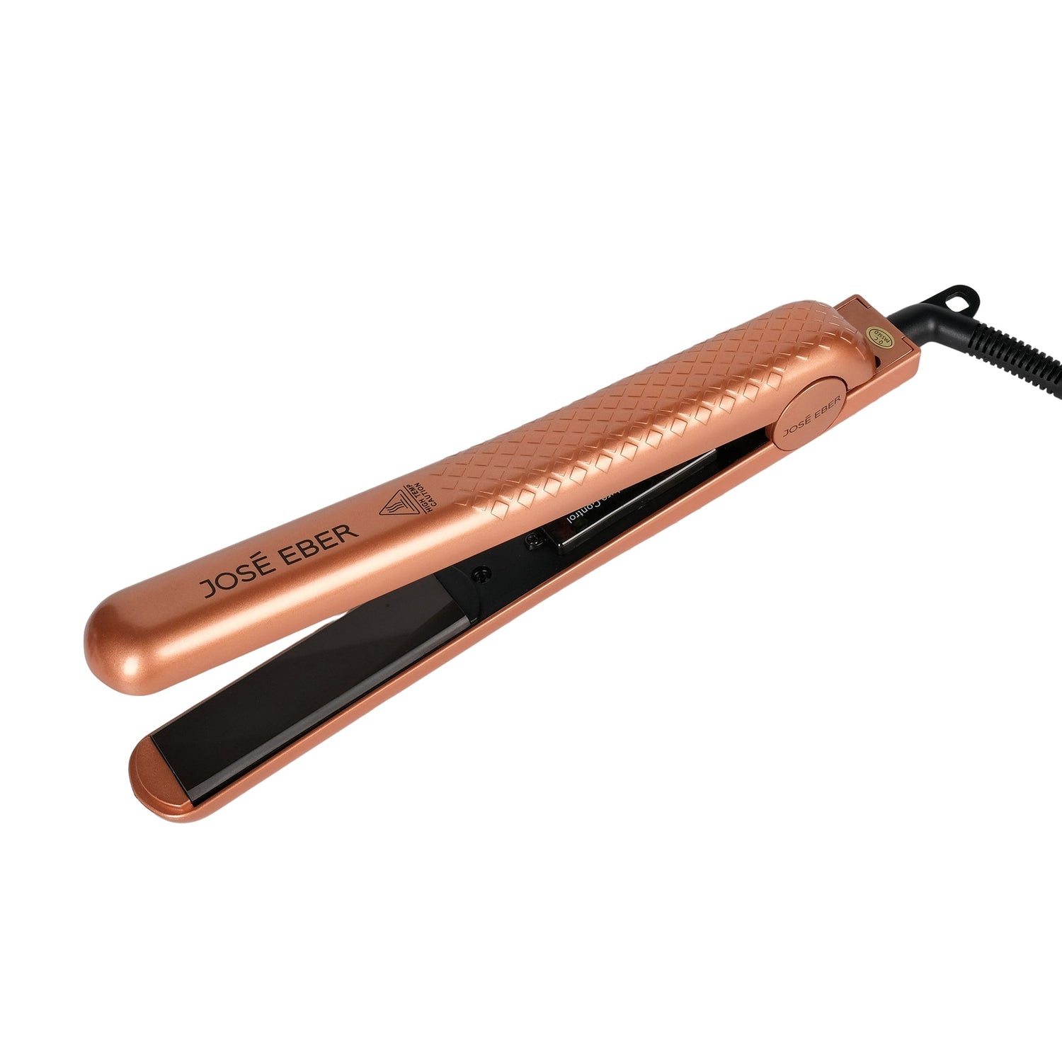 Jose Eber Pure Ceramic Flat Iron - Premium Hair Straightener for Salon Quality Results - Gold - Couture Hair Pro